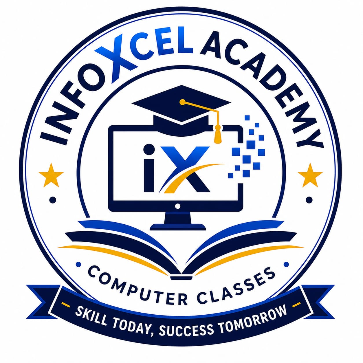 Infoxcel Academy logo